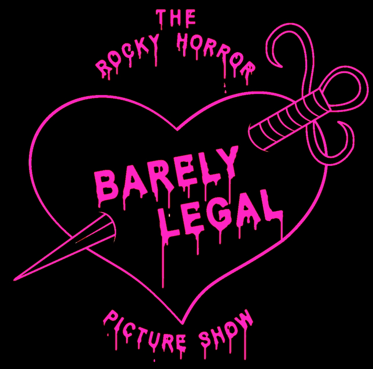 Barely Legal Rocky Horror Logo